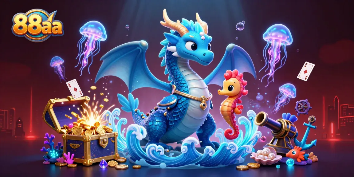 Join the excitement of 88aa with thrilling underwater treasures and captivating casino elements