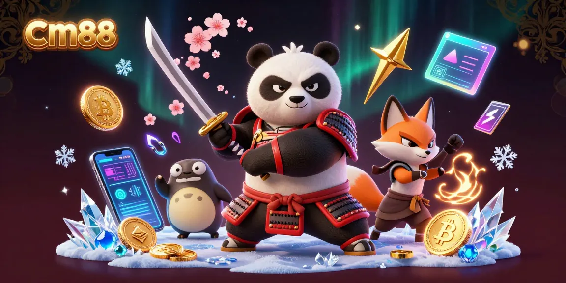 Experience winning moments at cm88 with dynamic 3D gaming excitement and vibrant cartoon characters.