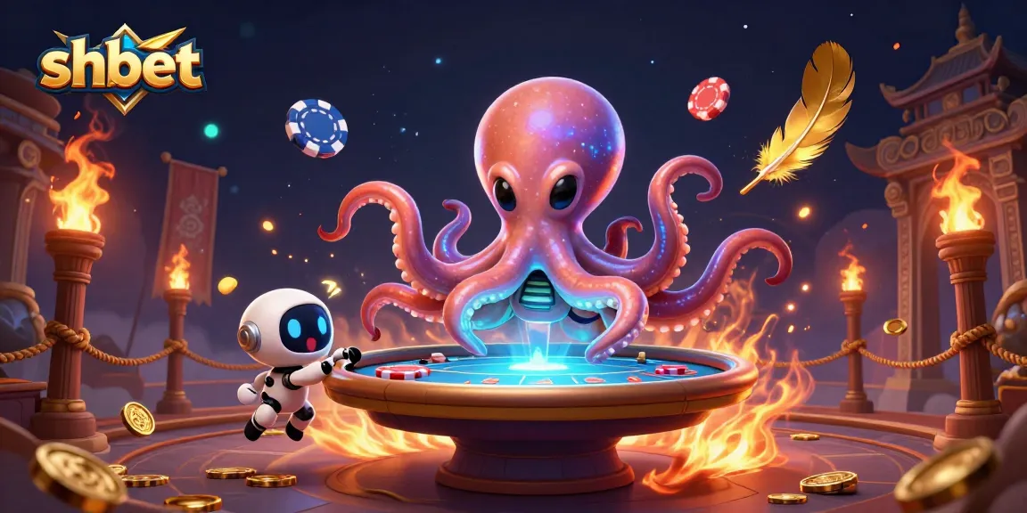 Engage with shbet’s exciting alien casino experience featuring a dynamic 3D octopus dealer.