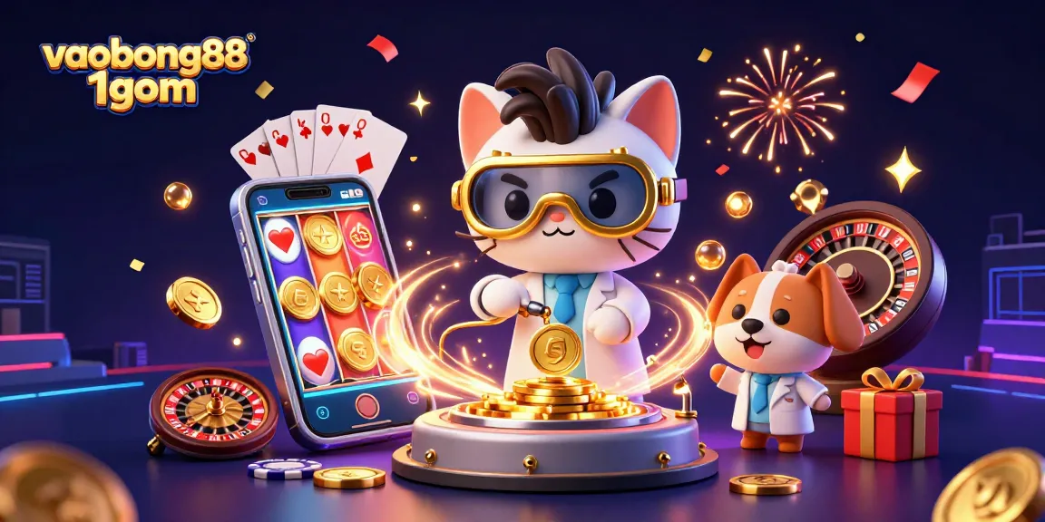 Experience winning thrills with vaobong88 1gom as golden coins and exciting game elements burst to life.