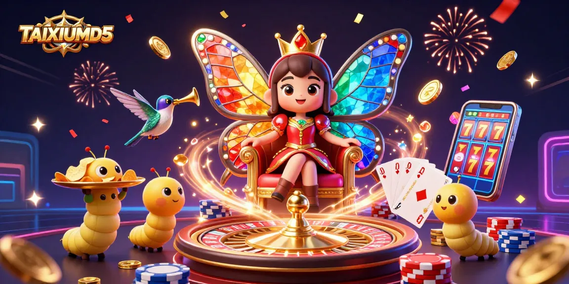 Experience the thrill of TAIXIUMD5 with a vibrant illustration showcasing its dynamic gaming environment.