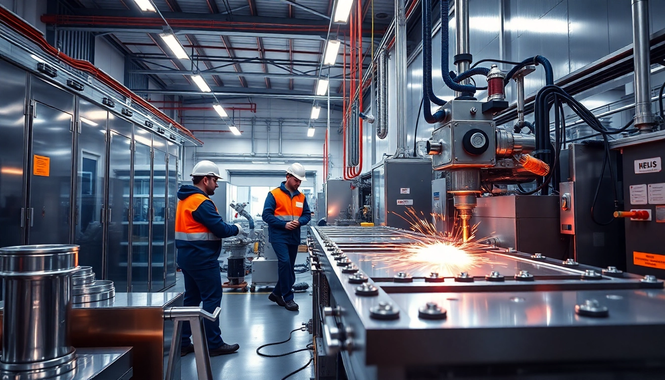 Zinc plating malaysia showcased in a modern electroplating facility with advanced equipment and professionals at work.