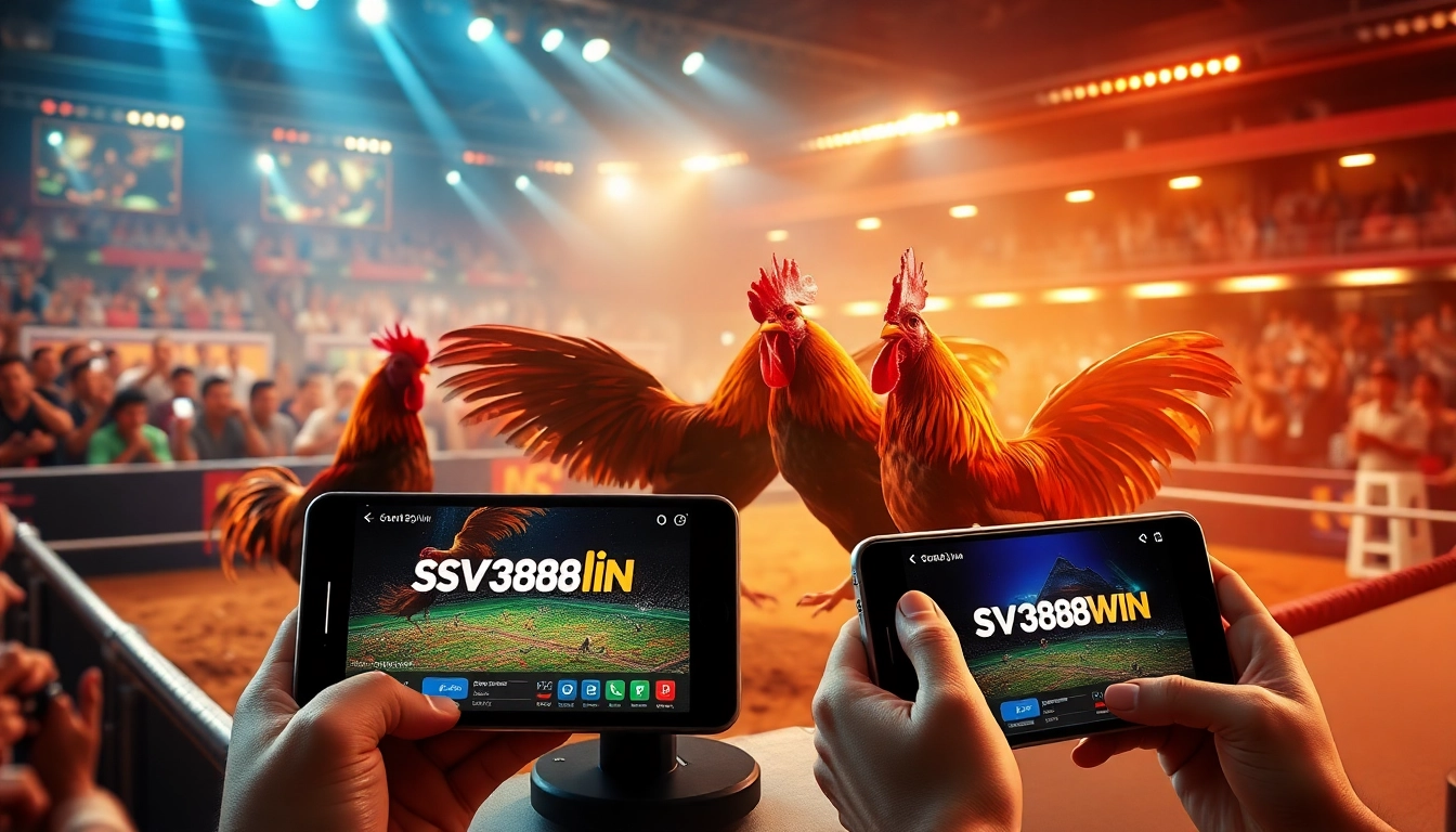 Experience the excitement of sv368win.live with live cockfighting and betting.