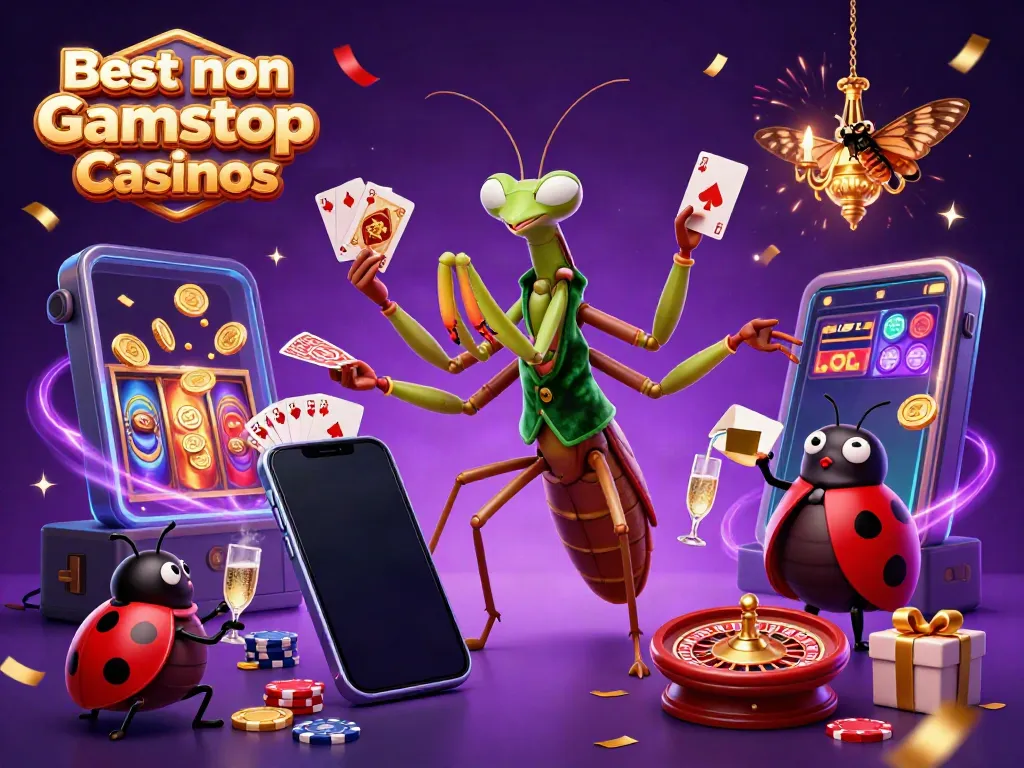 Experience the thrill of the Best non Gamstop Casinos with dynamic gaming elements and colorful characters.