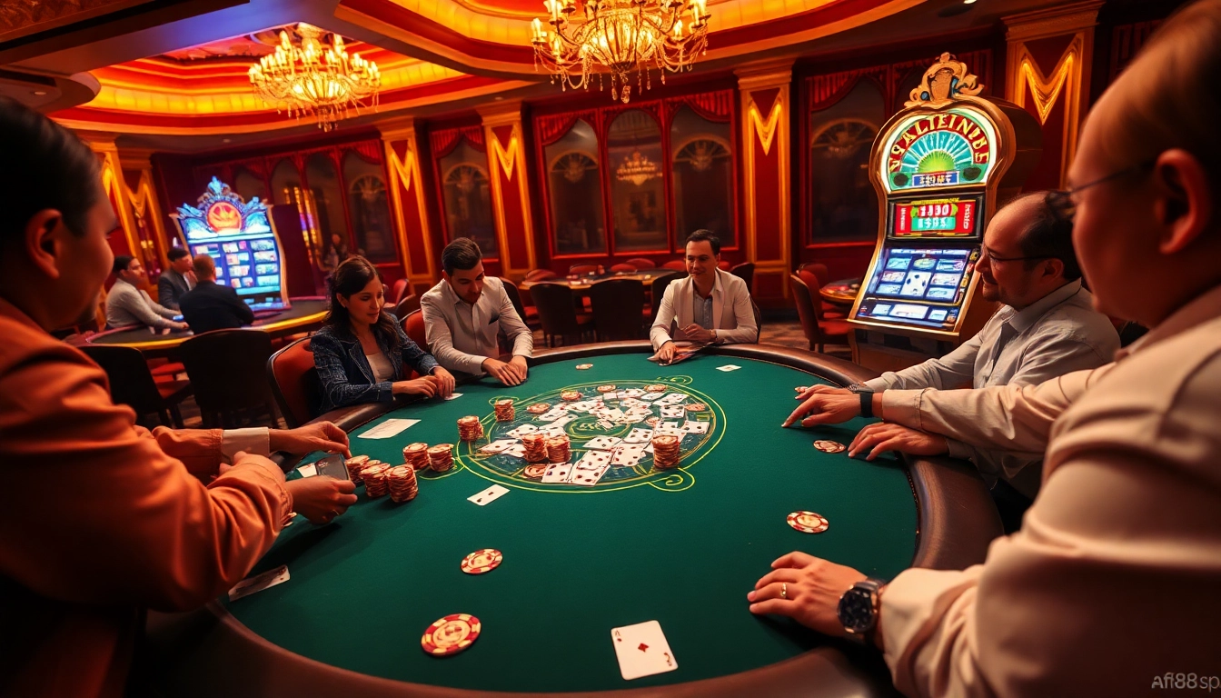 Engage with thrilling action at the poker table with https://af88.space/ enhancing your casino experience.