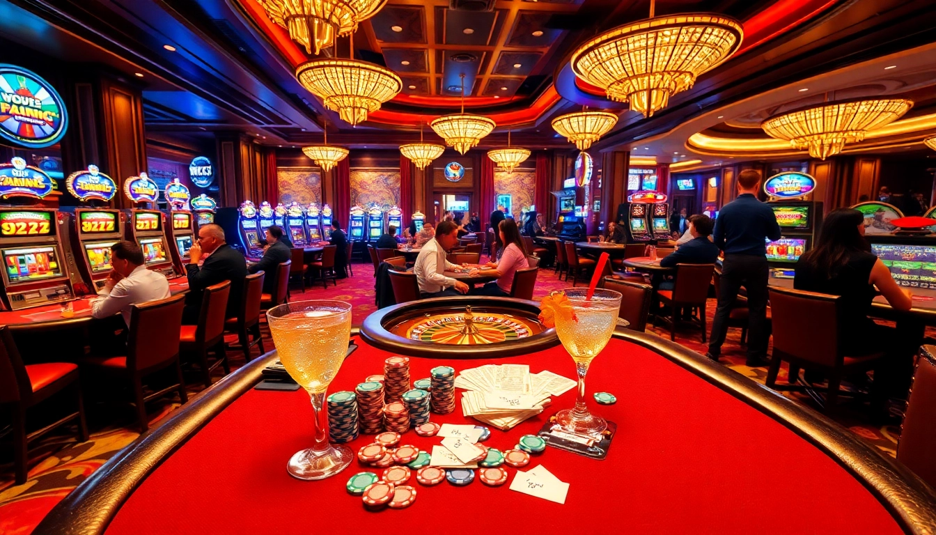 Engage with exciting casino games at xx88, featuring vibrant poker tables and thrilling slot machines.