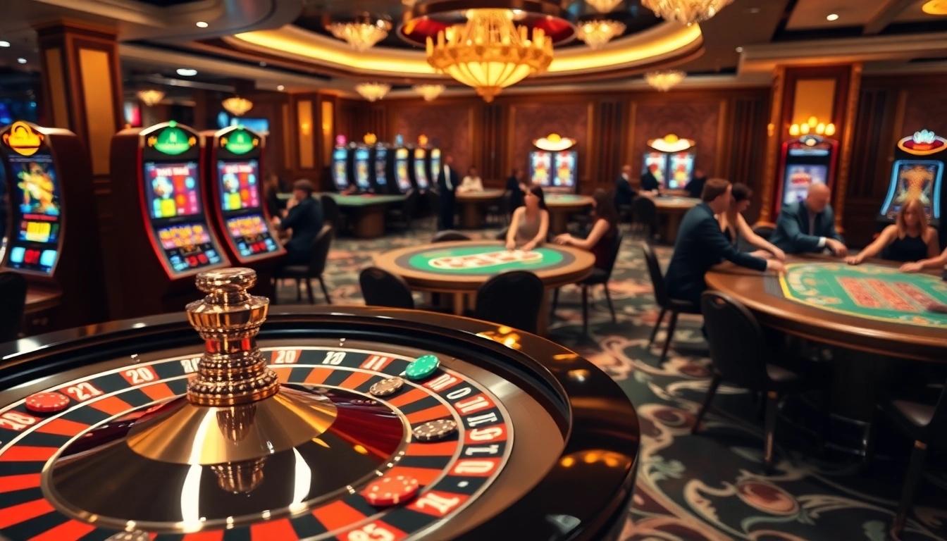 Experience the thrill of online gambling at loto188.gb.net with a vibrant casino scene.